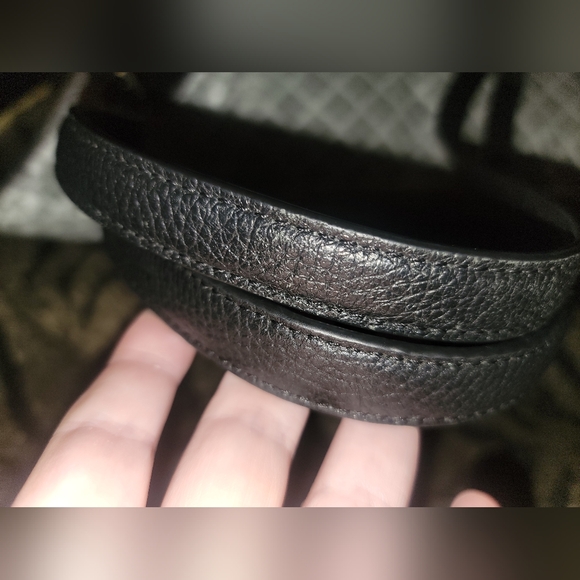 KATE SPADE LEILA MEDIUM TRIPLE COMPARTMENT SHOULDER BAG BLACK LEATHER PURSE - Picture 6 of 10